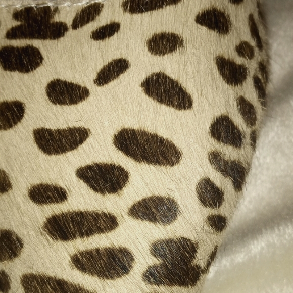Steve Madden women's shoes size 8.5 leopard print. Made from Pony hair & leather - Picture 4 of 4